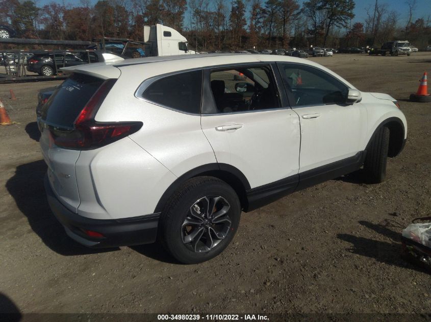 2022 HONDA CR-V EX-L VIN: 2HKRW2H83NH629791