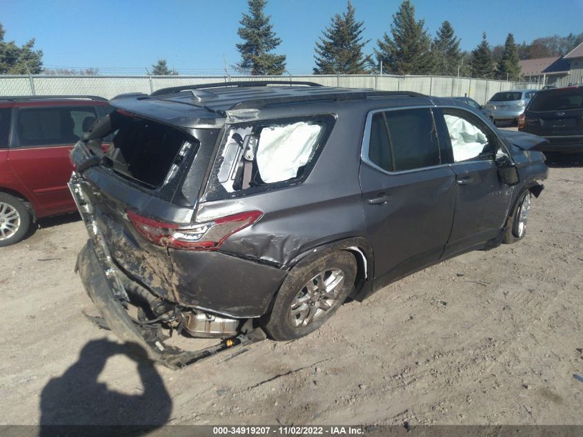 2021 CHEVROLET TRAVERSE LT CLOTH VIN: 1GNEVGKW5MJ195358