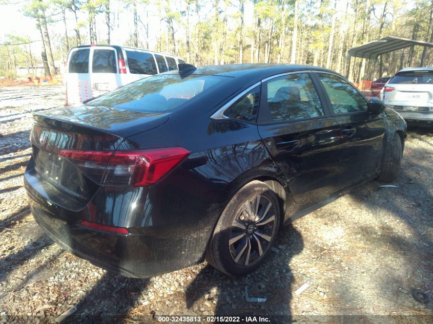 2022 HONDA CIVIC SEDAN EX VIN: JHMFE1F79NX003305