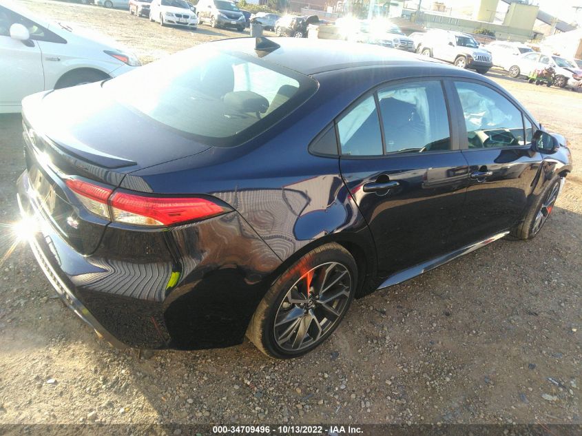 2022 TOYOTA COROLLA SE/SE NIGHTSHADE/APEX SE VIN: 5YFP4MCE8NP117324