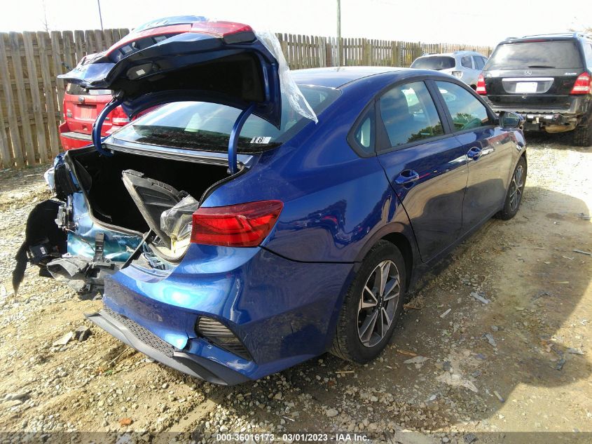 2022 KIA FORTE LXS VIN: 3KPF24AD8NE430774