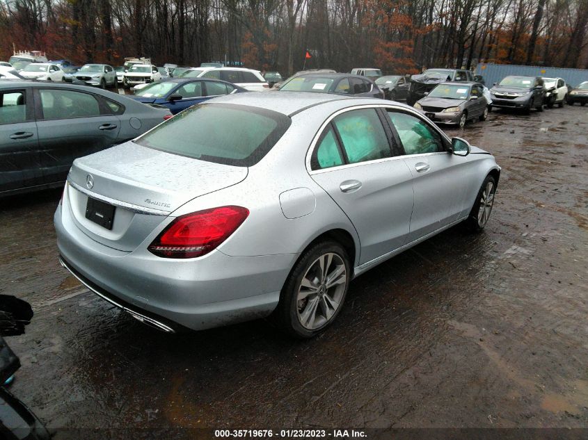 2021 MERCEDES-BENZ C-CLASS C 300 VIN: W1KWF8EB0MR635177