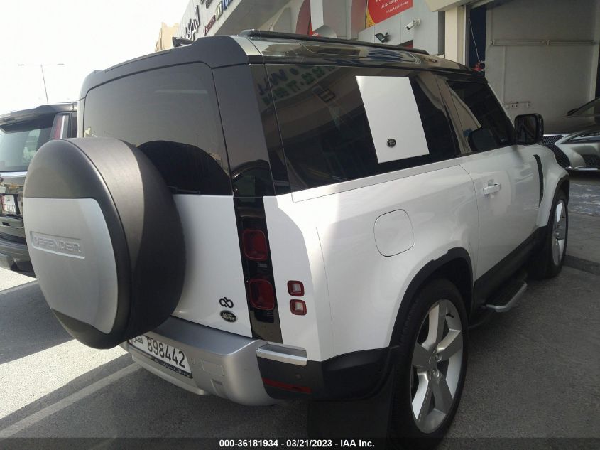 2022 LAND ROVER DEFENDER VIN: SALEA6BU5N2064349
