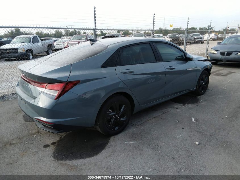 2022 HYUNDAI ELANTRA SEL VIN: KMHLM4AG5NU352877