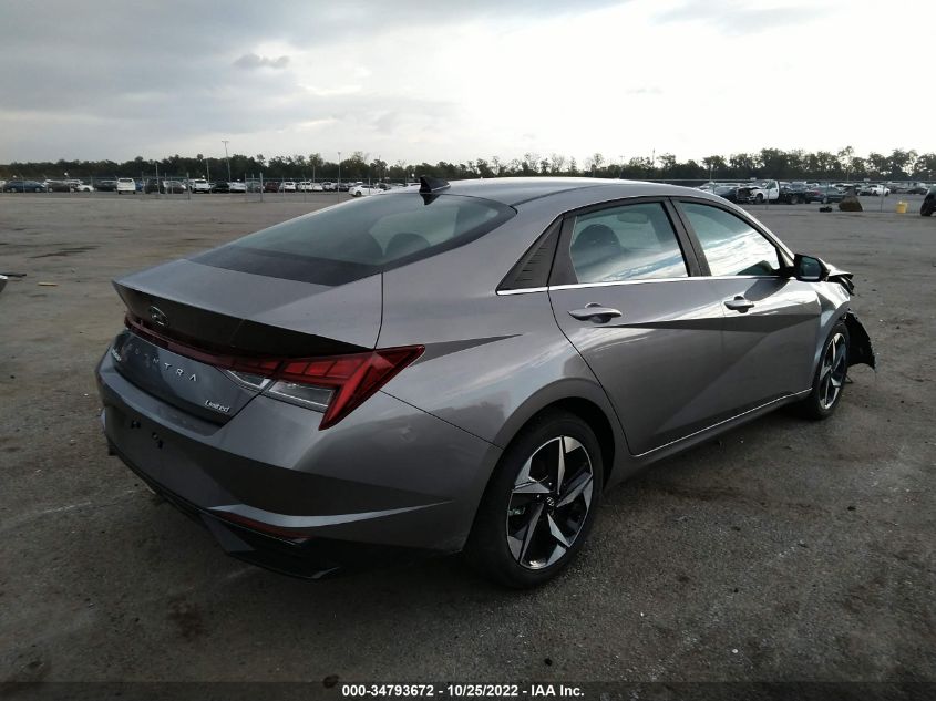 2023 HYUNDAI ELANTRA LIMITED VIN: KMHLP4AGXPU372195
