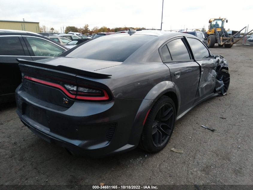 2021 DODGE CHARGER SCAT PACK WIDEBODY VIN: 2C3CDXGJ1MH589736