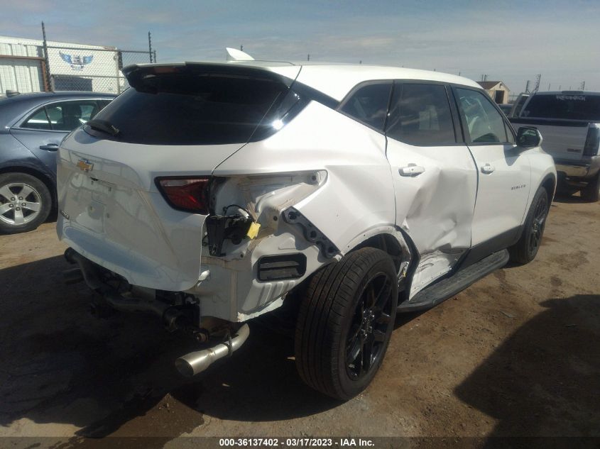2022 CHEVROLET BLAZER LT VIN: 3GNKBCR41NS143590