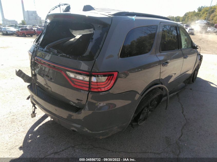 2022 DODGE DURANGO GT PLUS VIN: 1C4RDJDG4NC161417