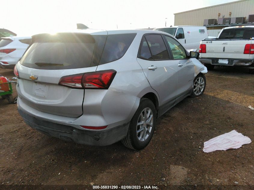 2022 CHEVROLET EQUINOX LS VIN: 3GNAXHEVXNS147338