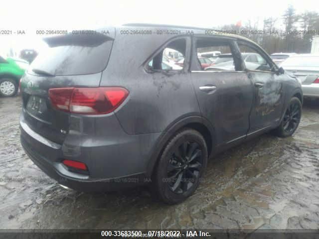 2020 KIA SORENTO S V6 VIN: 5XYPGDA50LG683733