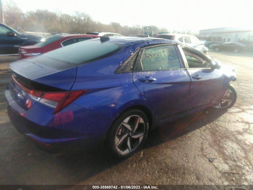 2023 HYUNDAI ELANTRA SEL VIN: KMHLS4AG6PU403411