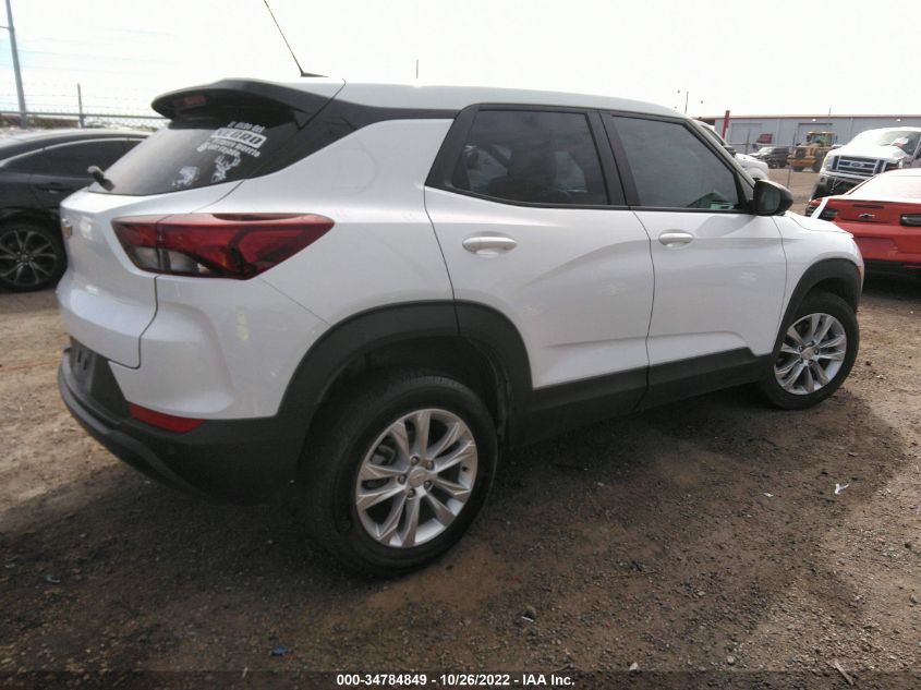 2021 CHEVROLET TRAILBLAZER LS VIN: KL79MMS29MB072274