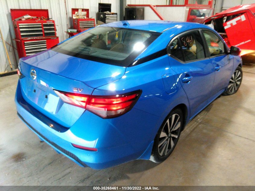 2021 NISSAN SENTRA SV VIN: 3N1AB8CV9MY229876