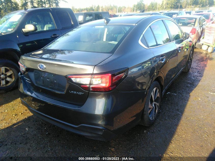 2022 SUBARU LEGACY PREMIUM VIN: 4S3BWAC69N3023974