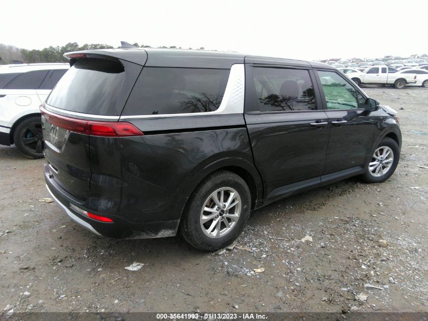 2022 KIA CARNIVAL LXS VIN: KNDNB4H37N6107346
