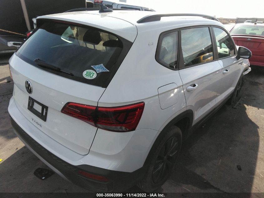 2022 VOLKSWAGEN TAOS S VIN: 3VVCX7B26NM000316