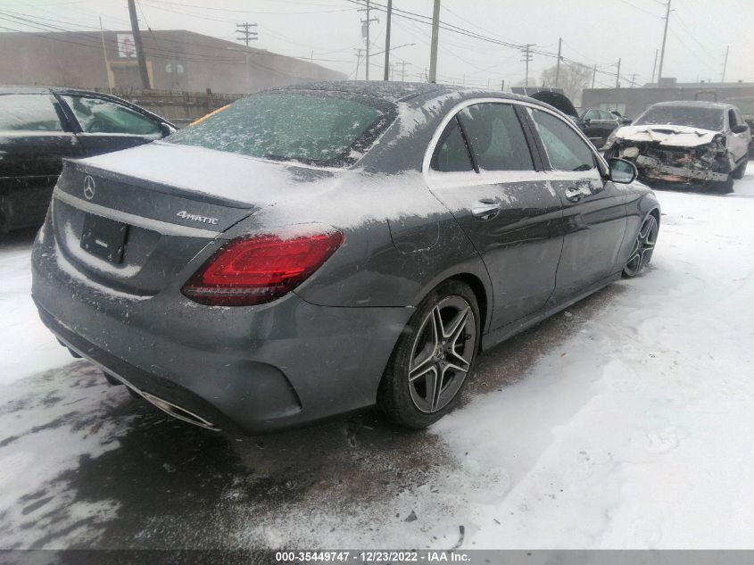 2021 MERCEDES-BENZ C-CLASS C 300 VIN: W1KWF8EB4MR652094