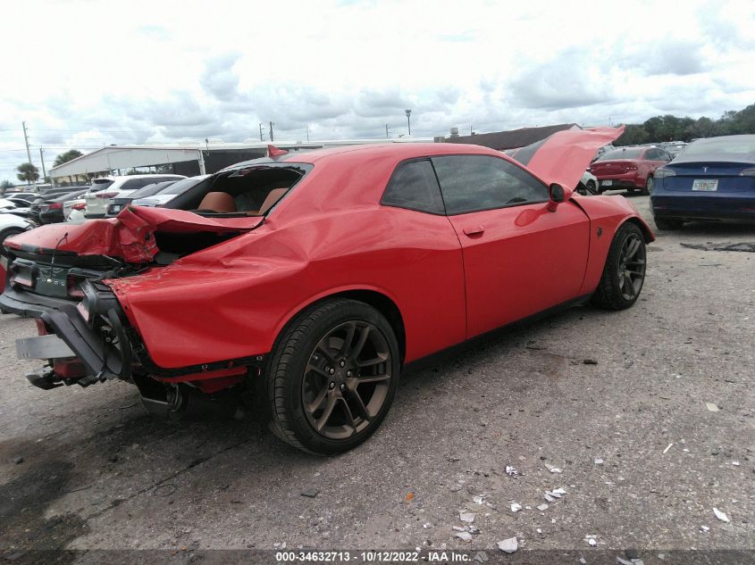 2022 DODGE CHALLENGER SRT HELLCAT REDEYE VIN: 2C3CDZL97NH159699
