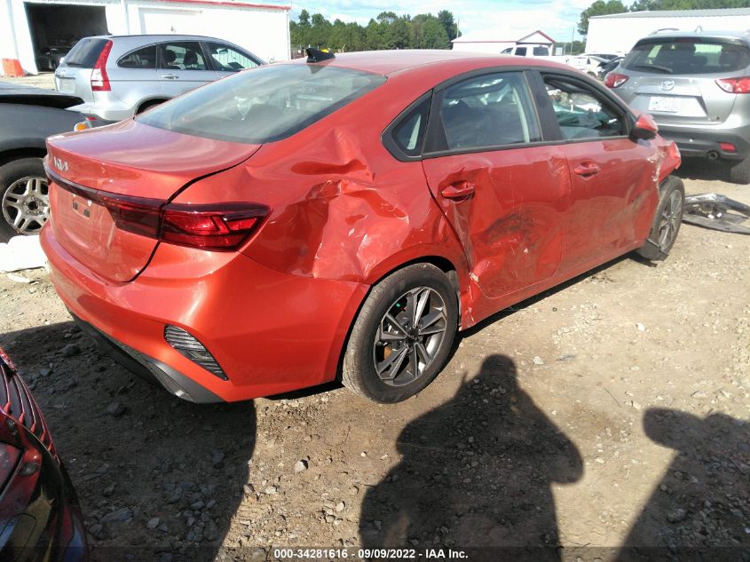 2022 KIA FORTE LXS VIN: 3KPF24AD7NE454256