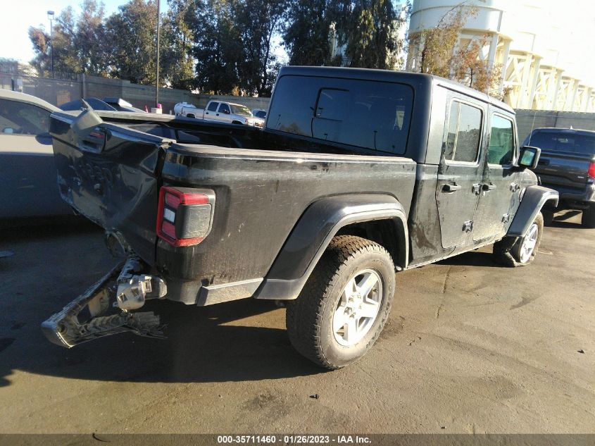 2021 JEEP GLADIATOR SPORT S VIN: 1C6HJTAG9ML525213