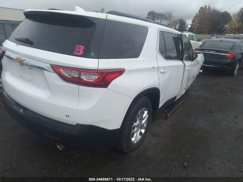 2021 CHEVROLET TRAVERSE LT CLOTH VIN: 1GNERGKW9MJ150718