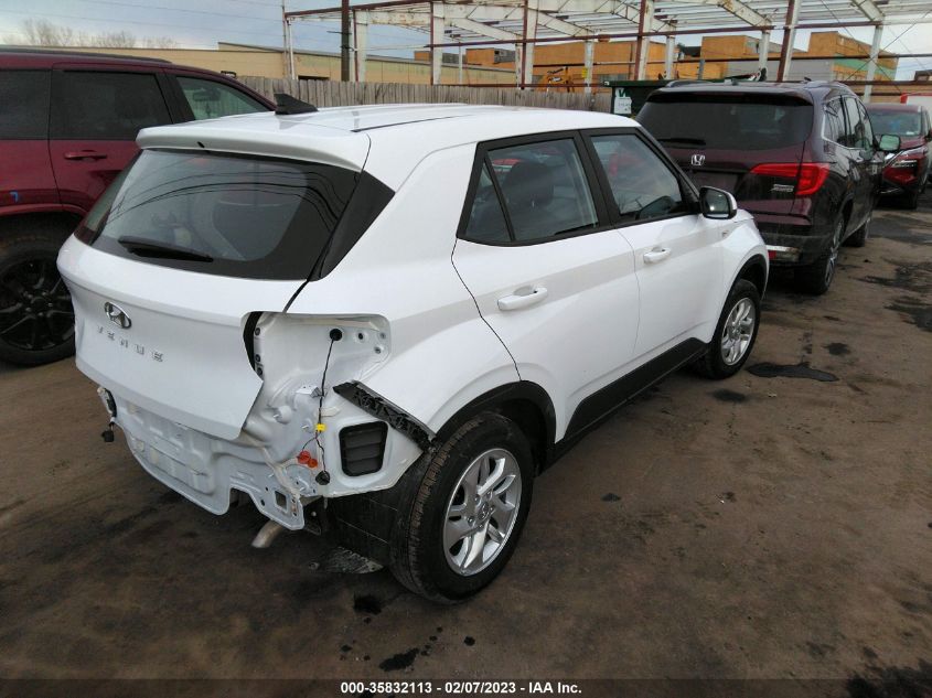 2022 HYUNDAI VENUE SE VIN: KMHRB8A35NU202224