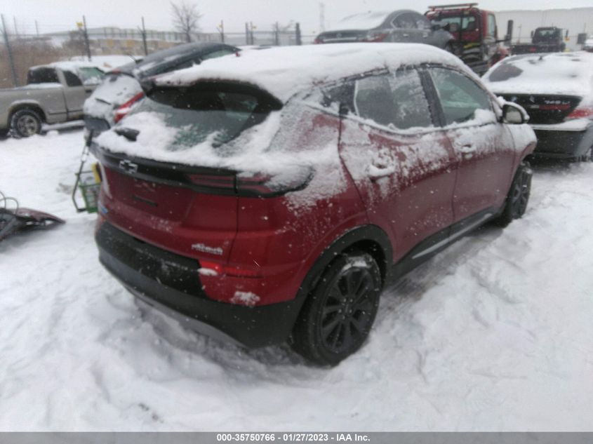 2022 CHEVROLET BOLT EUV PREMIER VIN: 1G1FZ6S0XN4126617