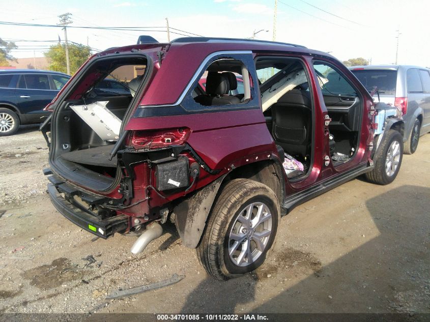 2022 JEEP GRAND CHEROKEE LIMITED VIN: 1C4RJHBG2N8540973