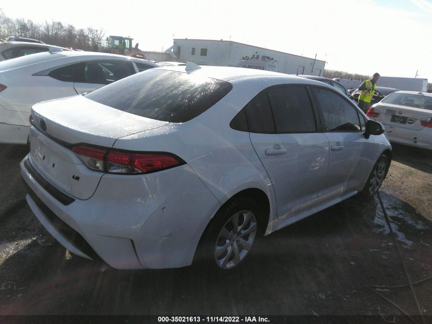 2022 TOYOTA COROLLA LE VIN: JTDEPMAE9N3017212