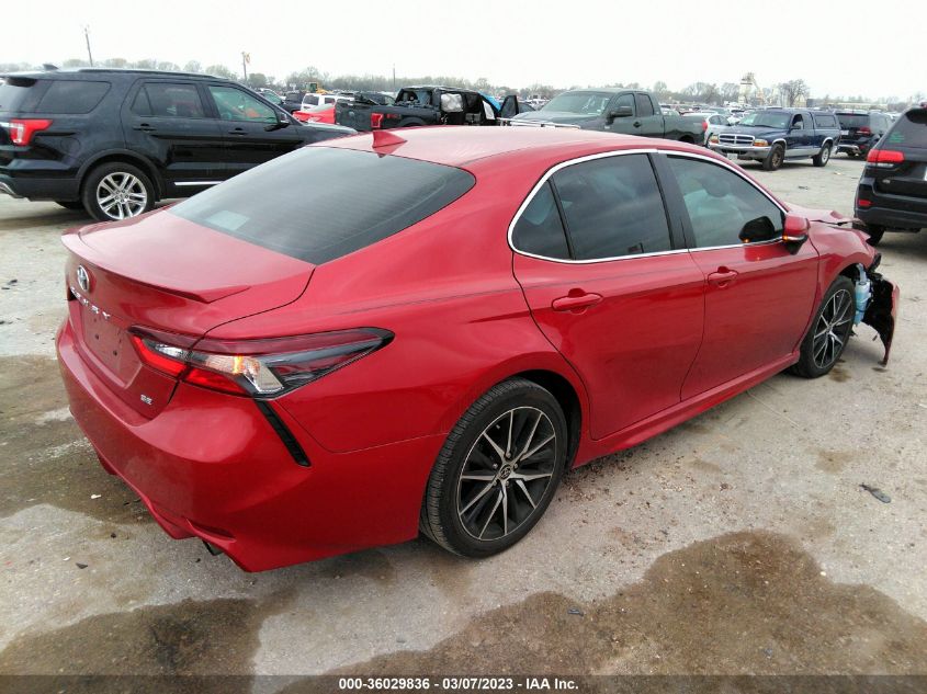 2022 TOYOTA CAMRY SE VIN: 4T1G11AK3NU017596