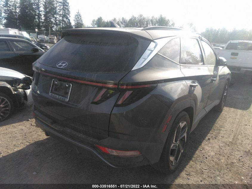 2022 HYUNDAI TUCSON LIMITED VIN: KM8JE3AE2NU109489
