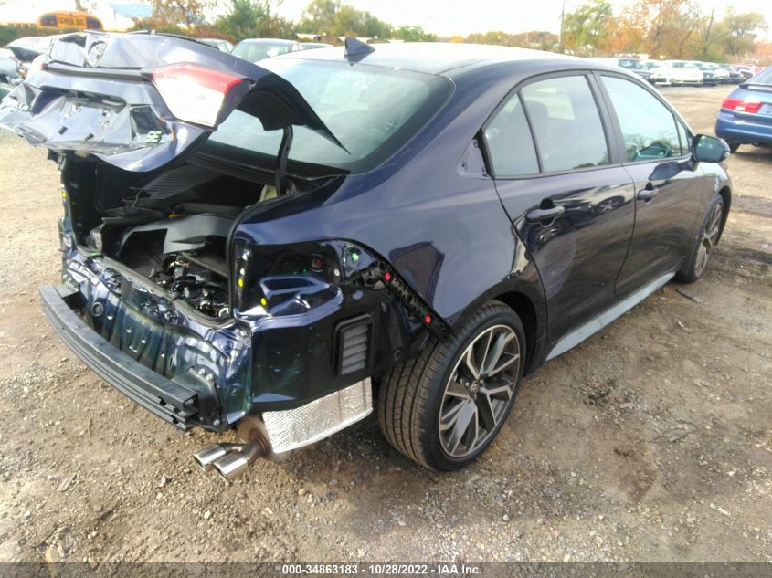 2022 TOYOTA COROLLA SE VIN: 5YFS4MCE4NP112664
