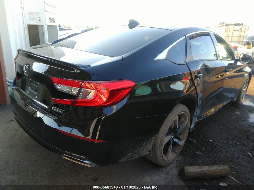 2022 HONDA ACCORD SEDAN SPORT SE VIN: 1HGCV1F48NA081346