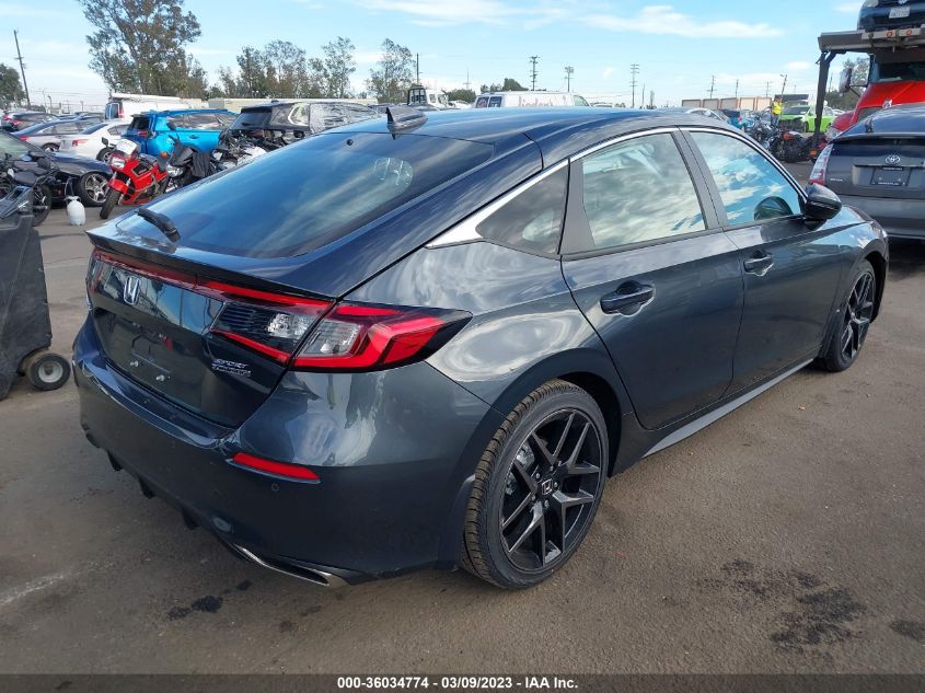 2023 HONDA CIVIC HATCHBACK SPORT TOURING VIN: 19XFL1H88PE002467