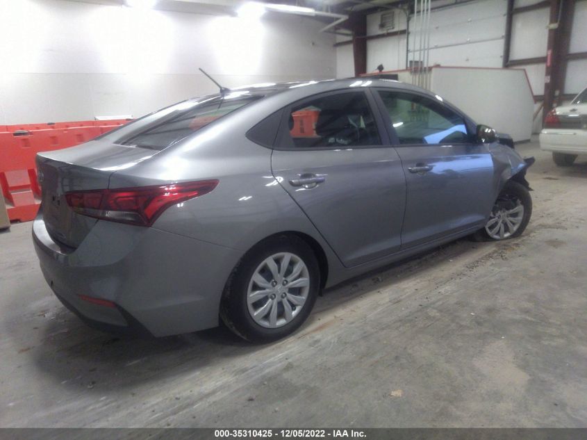 2022 HYUNDAI ACCENT SE VIN: 3KPC24A6XNE177221