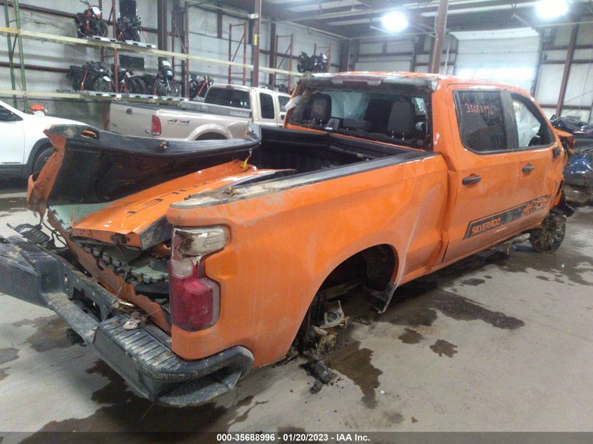 2021 CHEVROLET SILVERADO 1500 WORK TRUCK VIN: 1GCUYAEF0MZ138801