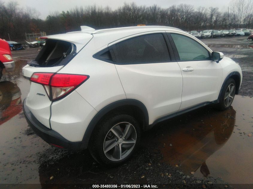 2022 HONDA HR-V EX-L VIN: 3CZRU6H79NM708486