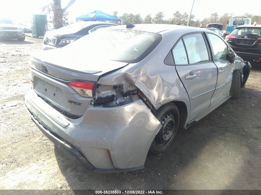 2022 TOYOTA COROLLA SE/SE NIGHTSHADE/APEX SE VIN: 5YFS4MCE1NP098545