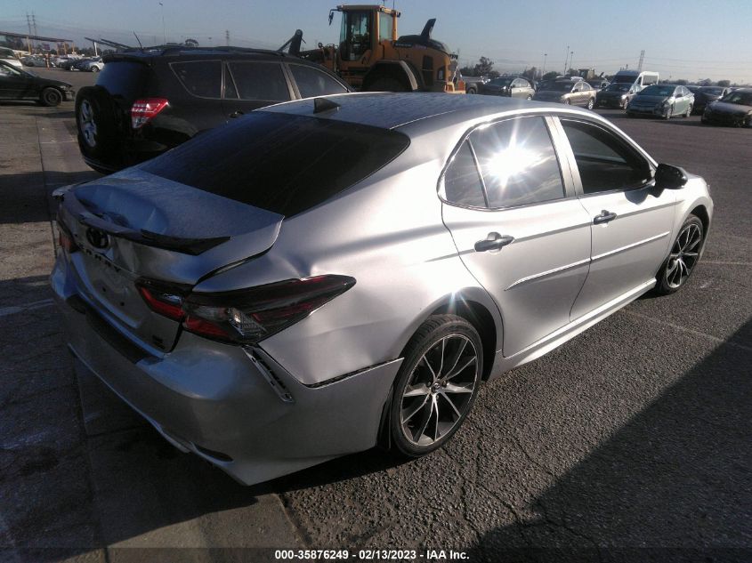2022 TOYOTA CAMRY SE VIN: 4T1G11BK2NU053195
