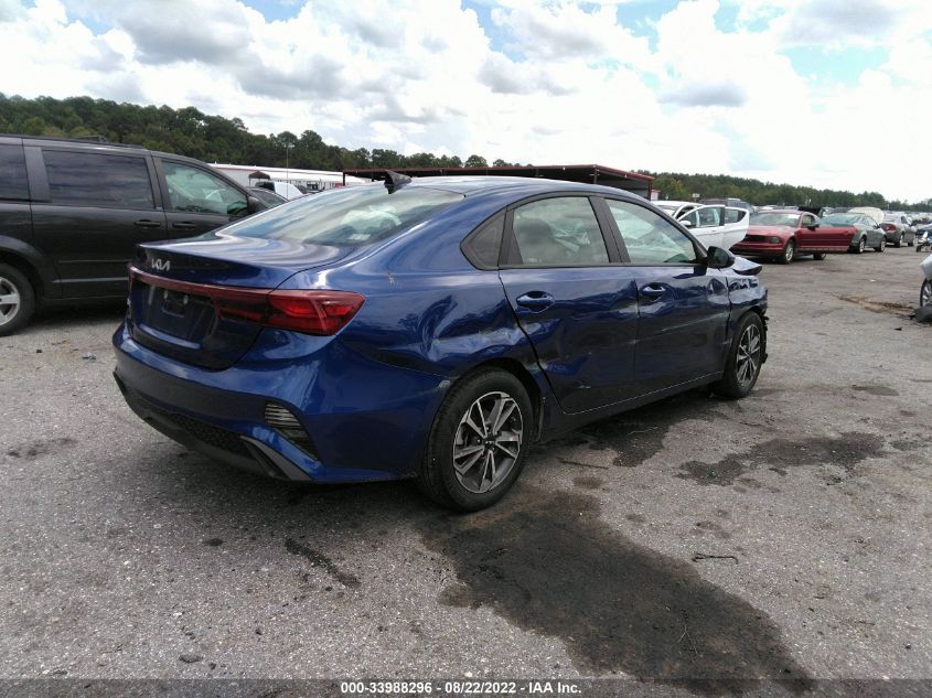 2022 KIA FORTE LXS VIN: 3KPF24AD9NE428824