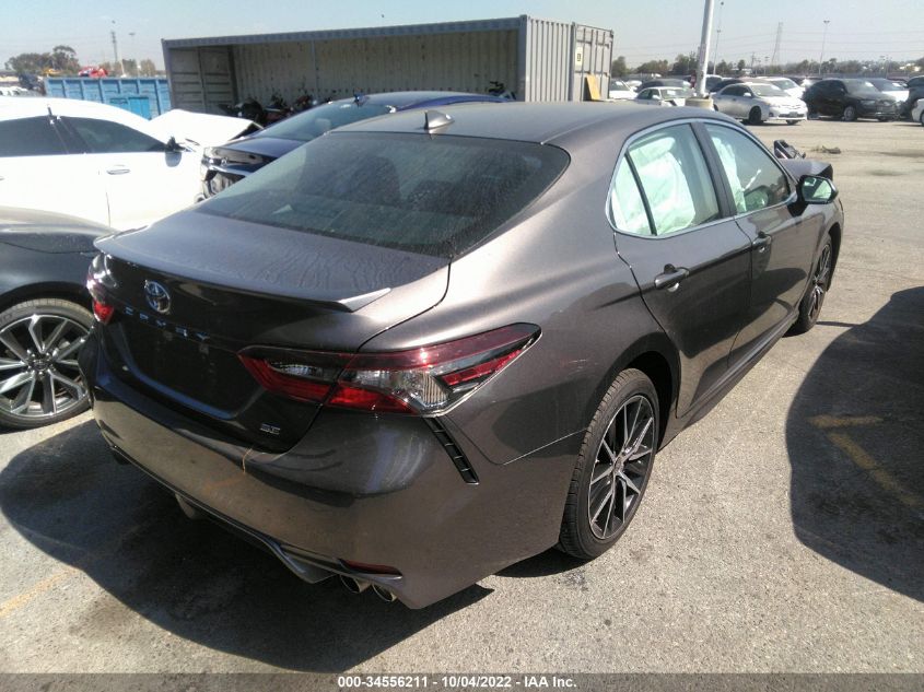 2022 TOYOTA CAMRY SE VIN: 4T1G11AK5NU636846