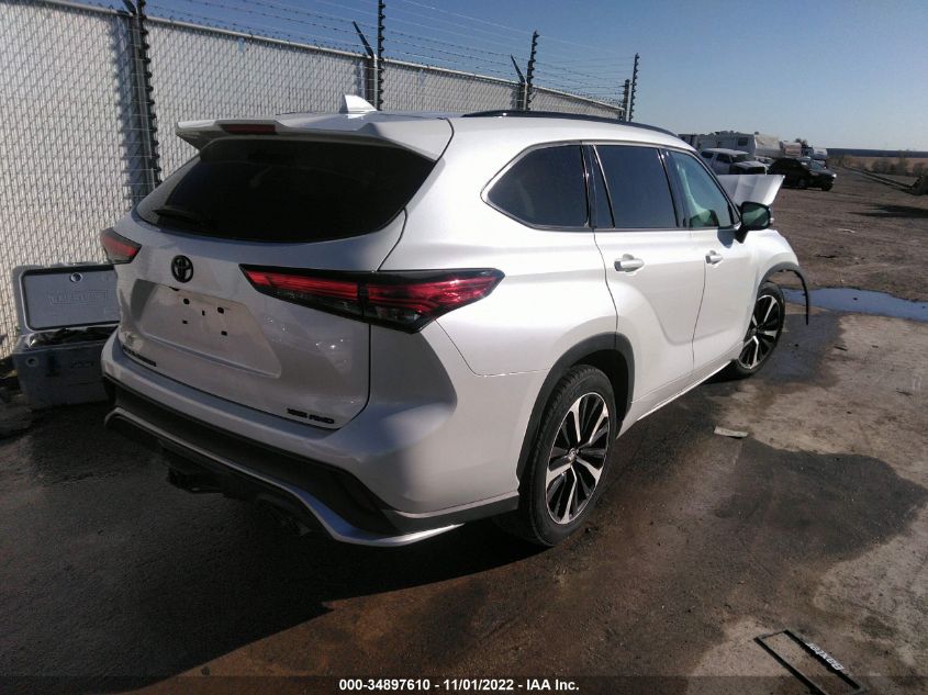 2021 TOYOTA HIGHLANDER XSE VIN: 5TDJZRBH0MS064091