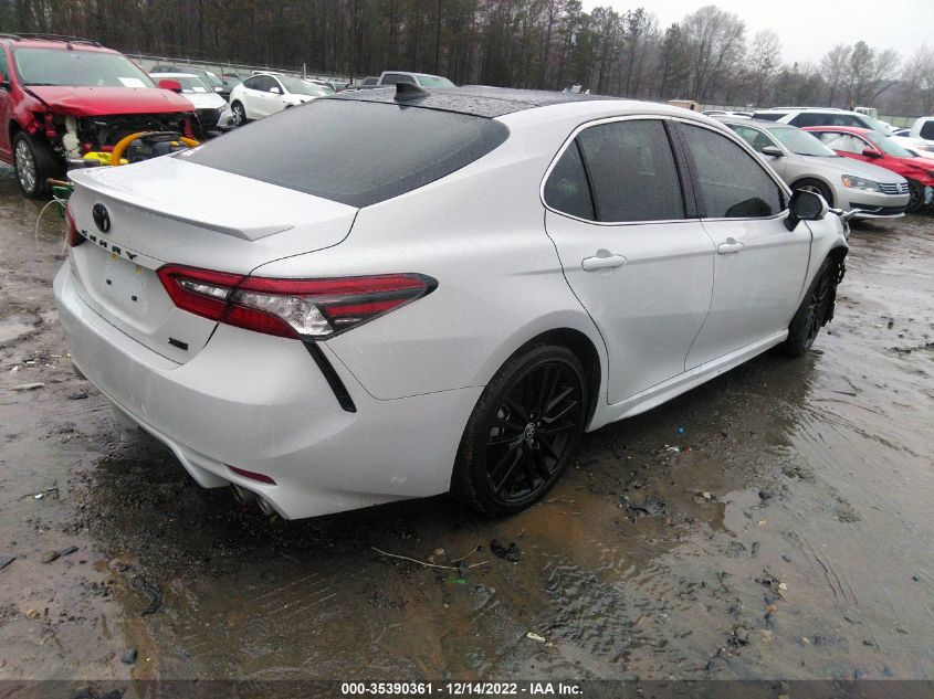 2022 TOYOTA CAMRY XSE VIN: 4T1K61AK6NU033772