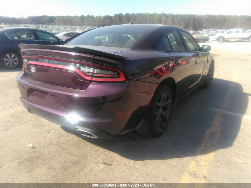 2022 DODGE CHARGER SXT VIN: 2C3CDXBGXNH110646