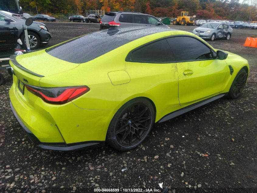 2022 BMW M4 COMPETITION XDRIVE VIN: WBS43AZ08NCK03573