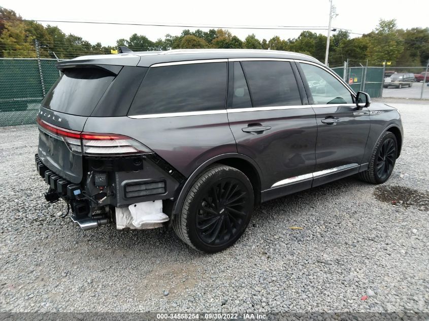 2022 LINCOLN AVIATOR RESERVE VIN: 5LM5J7XCXNGL02317