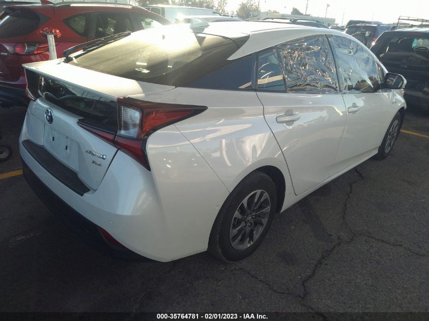 2022 TOYOTA PRIUS L VIN: JTDKAMFU5N3167385