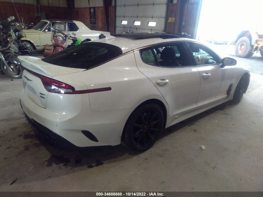 2022 KIA STINGER GT2 VIN: KNAE55LC5N6105502