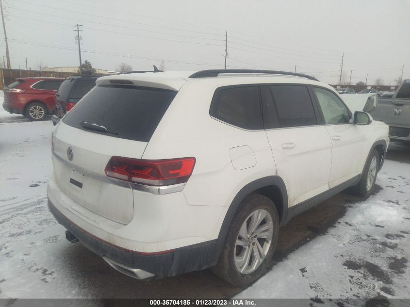2022 VOLKSWAGEN ATLAS 3.6L V6 SE W/TECHNOLOGY VIN: 1V2WR2CA4NC525647