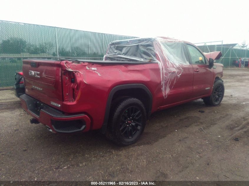 2022 GMC SIERRA 1500 LIMITED ELEVATION VIN: 3GTU9CED8NG199029